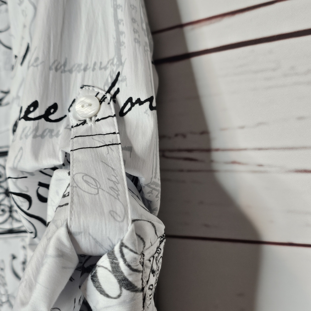 Habitat Paris Print Shirtdress - Picture 6 of 14